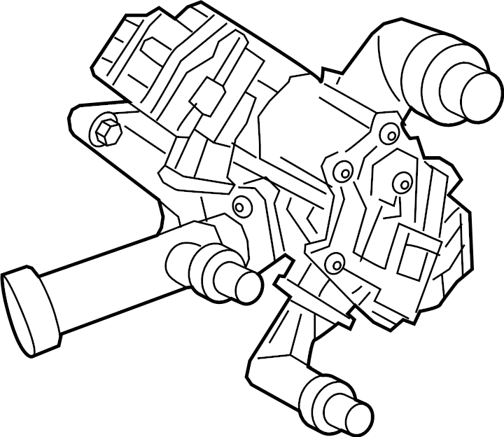 View 16670WAA03 Engine Coolant Thermostat Full-Sized Product Image