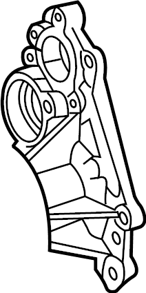 View 16100WAA04 Engine Water Pump Full-Sized Product Image