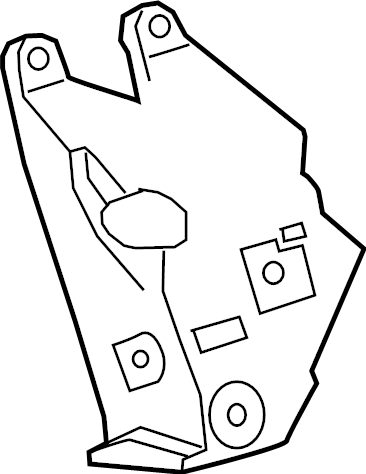 View 12315WAA01 Bracket, Engine Mount.  Full-Sized Product Image