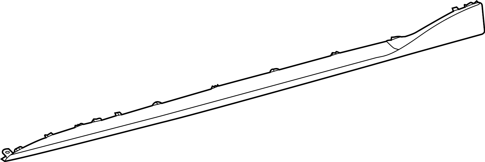 View 75854WAA01 Rocker Panel Guard Full-Sized Product Image