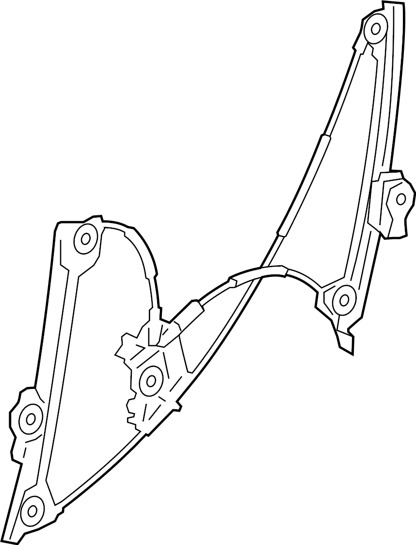 View 69801WAA01 Window Regulator Full-Sized Product Image