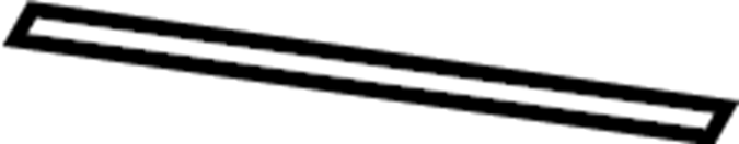 View 90118WA768 Bumper Seal (Rear) Full-Sized Product Image