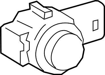 View 89341WAA22 Park sensor. SENSOR, Ultrasonic.  Full-Sized Product Image