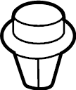 View 9018906238 Headlight. Grommet. Nut.  Full-Sized Product Image