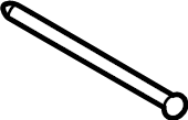View 9024006158 Pin. (Upper) Full-Sized Product Image