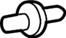 View 689610C080 JOINT, BACK DOOR STA. Support ball stud.  Full-Sized Product Image