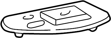 View 74232AA030E0 Door Window Switch Bezel Full-Sized Product Image