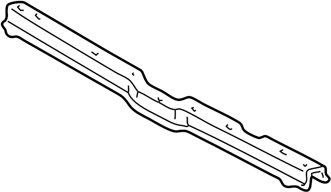 View 5252104010 Bumper Cover Support Rail (Front, Upper, Lower) Full-Sized Product Image