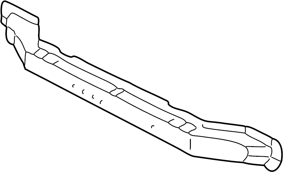 View 5710435020 Radiator Support Tie Bar (Front, Lower) Full-Sized Product Image