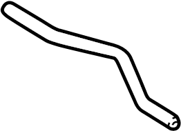View 164720C021 Engine Coolant Reservoir Hose Full-Sized Product Image