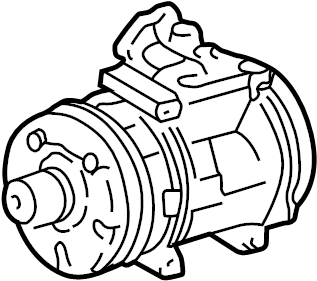 View 883203555084 A/C Compressor Full-Sized Product Image