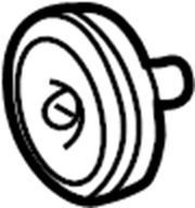 View 8844004030 Accessory Drive Belt Idler Pulley Full-Sized Product Image