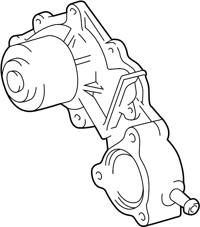 View 1610069535 Engine Water Pump Full-Sized Product Image