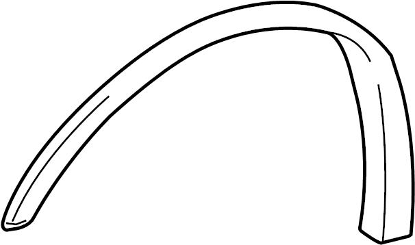 View 7587235900 Fender Flare (Front) Full-Sized Product Image