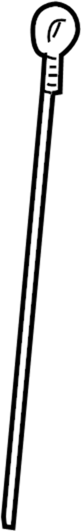 View 1530175060 Engine Oil Dipstick (Left) Full-Sized Product Image