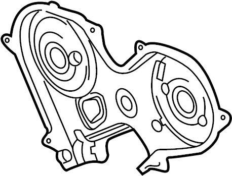 View 1132362050 Engine Timing Cover (Rear, Upper) Full-Sized Product Image