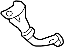 View 1741007040 Pipe. Exhaust. Catalytic Converter. Intermediate. (Front) Full-Sized Product Image