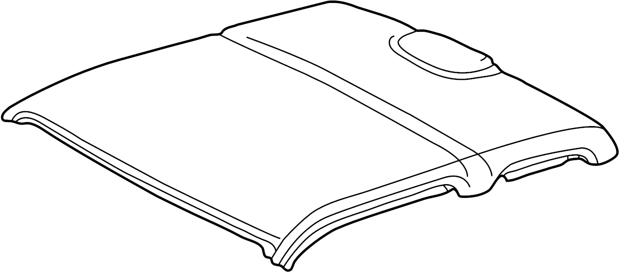View 6311104050 Roof Panel Full-Sized Product Image