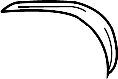 View 8796135751 Door Mirror Glass (Left) Full-Sized Product Image