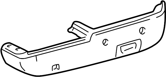 View 7423435010E0 Seat Armrest Base (Front) Full-Sized Product Image