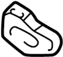 View 6642304020 Truck Bed Panel Bracket (Front) Full-Sized Product Image