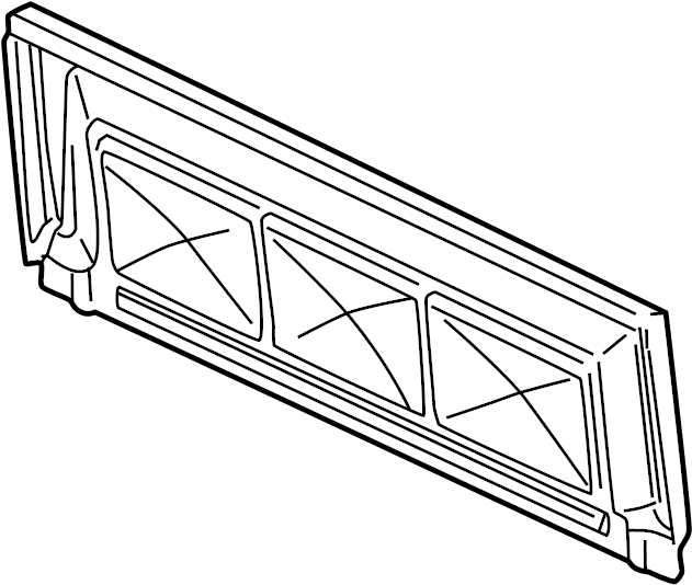 View 6540504010 Truck Bed Panel (Front) Full-Sized Product Image