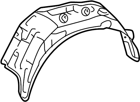 View 6565589103 Wheel Housing Bracket Full-Sized Product Image