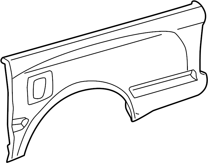 View 6581704070 Truck Bed Panel (Rear) Full-Sized Product Image