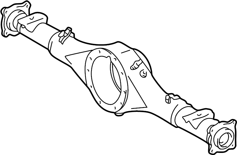 View 4211035553 Differential Housing (Rear) Full-Sized Product Image