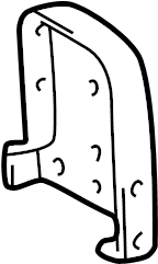 View 1996875010 Ignition Coil Mounting Bracket Full-Sized Product Image