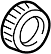 View 4351535010 ABS Wheel Speed Sensor Tone Ring Full-Sized Product Image