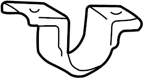 View 4882435100 Suspension Stabilizer Bar Bracket (Front) Full-Sized Product Image
