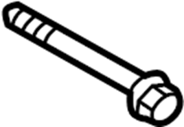 View 9010514025 Leaf Spring Shackle Bolt Full-Sized Product Image
