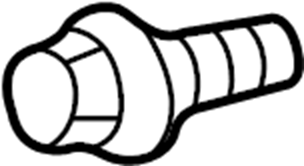 View 9008011173 Bumper Cover Bolt Full-Sized Product Image