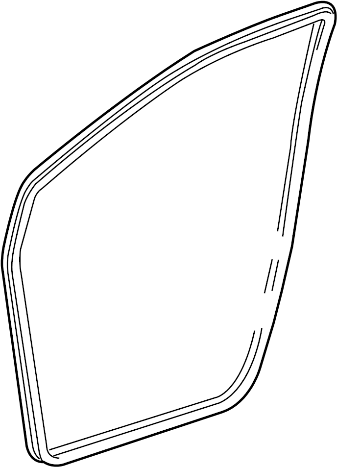 View 6231208010 Door Seal (Front, Upper, Lower) Full-Sized Product Image
