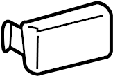 View 81231AC010 Courtesy Light Lens Full-Sized Product Image