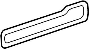 View 6788808010 Rocker Panel Seal Full-Sized Product Image