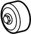 View 8844025070 Accessory Drive Belt Idler Pulley Full-Sized Product Image