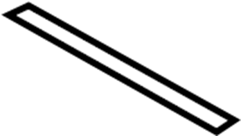 View 7618535030 Hood Scoop Gasket Full-Sized Product Image