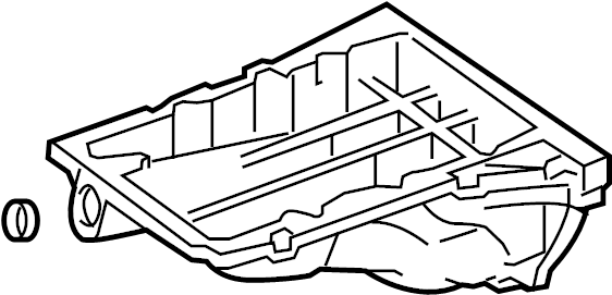 View 1210131090 Engine Oil Pan (Upper) Full-Sized Product Image