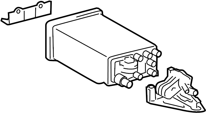View 7774004030 Vapor Canister Full-Sized Product Image