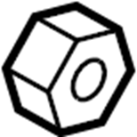 View 90177A0013 Axle Nut Full-Sized Product Image
