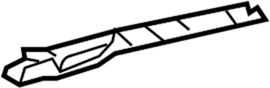 View 6247204010B0 Garnish, Roof Side. Roof trim.  Full-Sized Product Image