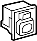 View 8487008010 Door Mirror Switch Full-Sized Product Image