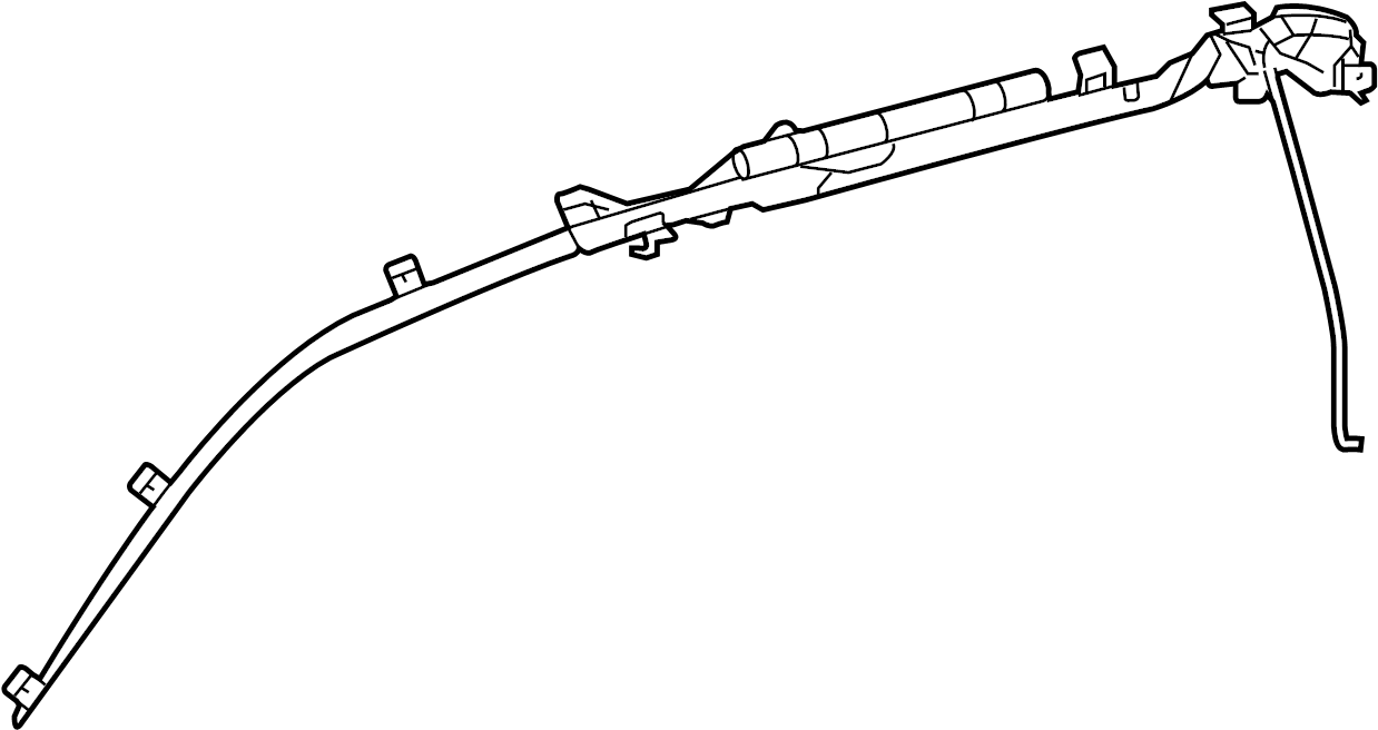 View 6218004021 Head air bag. Inflator Curtain.  Full-Sized Product Image