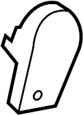 View 7183104050B0 Cover, Seat Hinge. (Front) Full-Sized Product Image