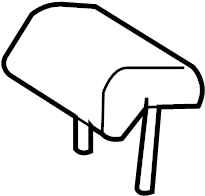 View 7192004040B0 Headrest Assembly, SE. Headrest, center. (Front) Full-Sized Product Image