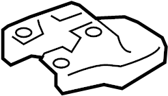 View 72137AD010B0 Cover, Seat Track. Track end Cover. (Right) Full-Sized Product Image