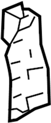 View 6643404020 Brace, Side Step. Side panel Brace. (Rear) Full-Sized Product Image