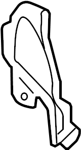 View 5321106020 Radiator Support Side Panel (Right, Upper) Full-Sized Product Image